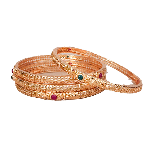 auto draft Royal Antique Brass Bangles Set
