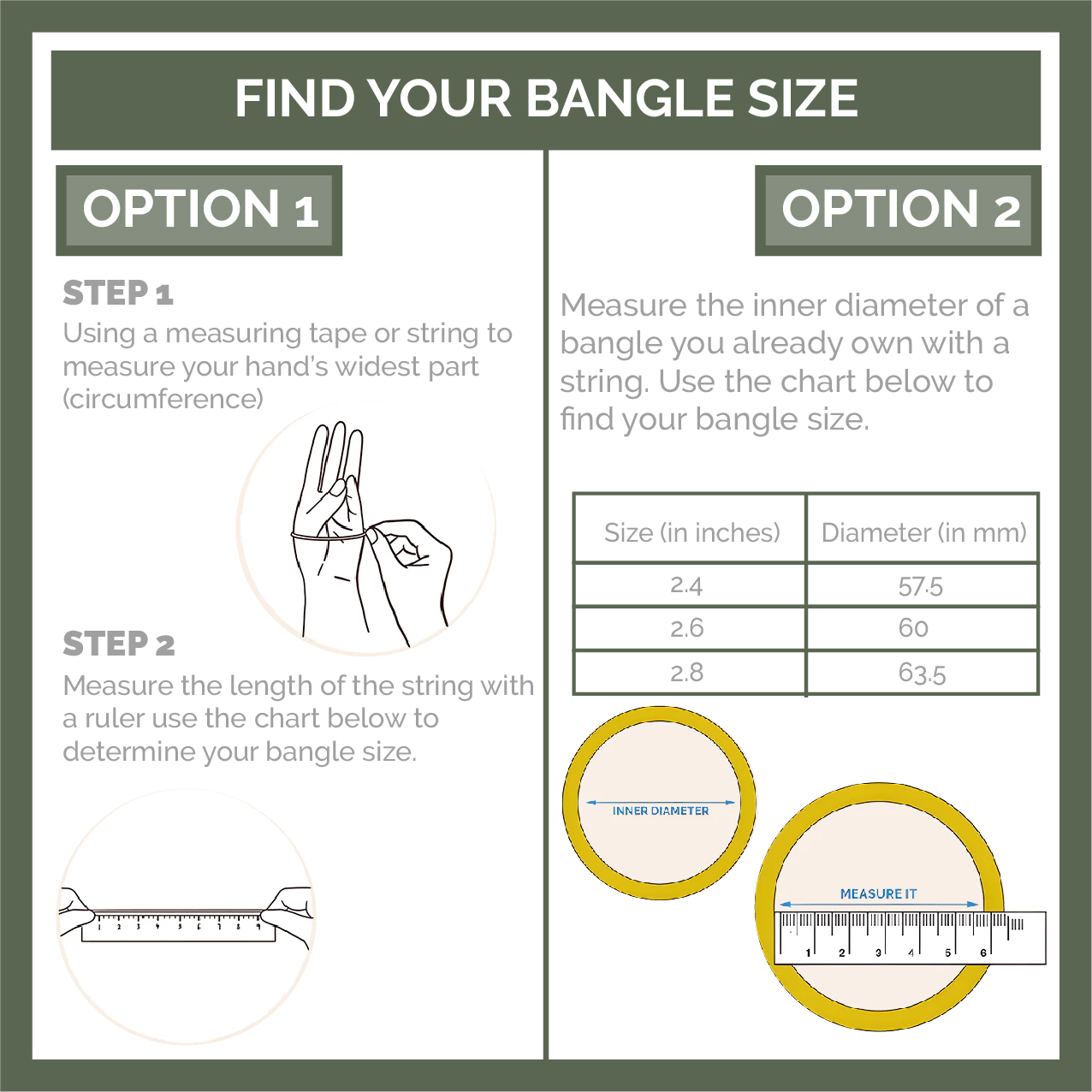 find your bangle size find your bangle size chudiwalaa