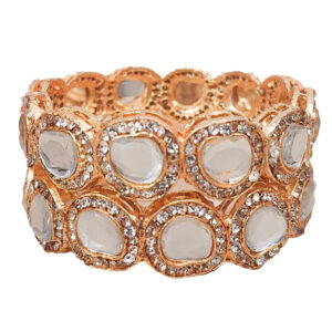 Mirror Stone Kundan Bangles – Elegant Bridal & Party Wear Jewelry
