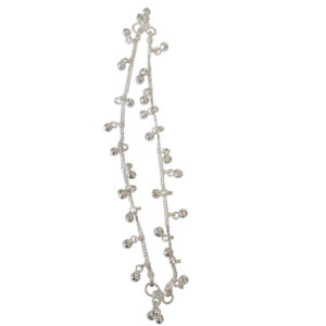 Silver Ghungroo Charm Payal for Women